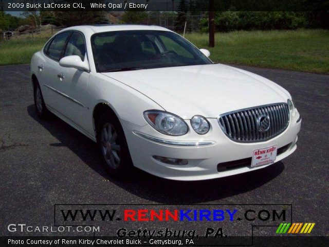 2009 Buick LaCrosse CXL in White Opal