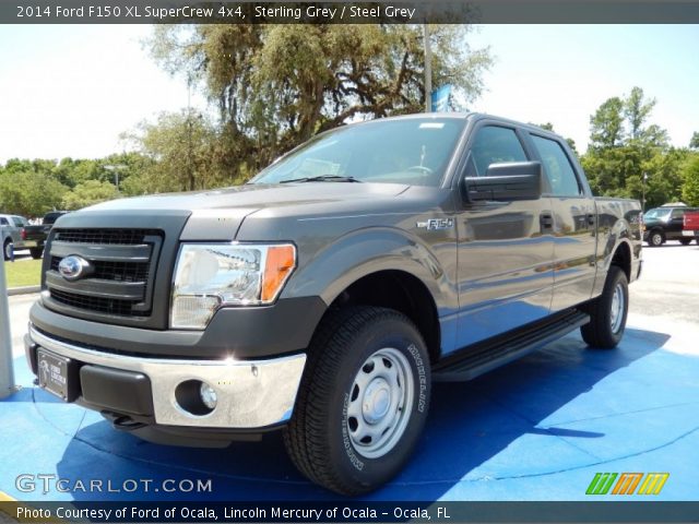 2014 Ford F150 XL SuperCrew 4x4 in Sterling Grey