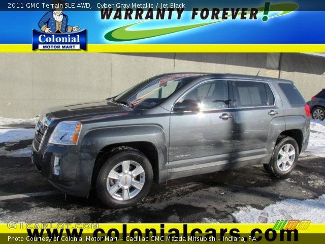 2011 GMC Terrain SLE AWD in Cyber Gray Metallic