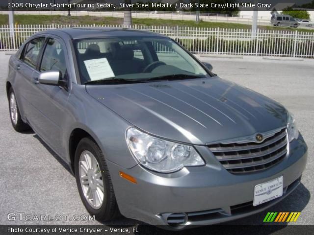 2008 Chrysler Sebring Touring Sedan in Silver Steel Metallic