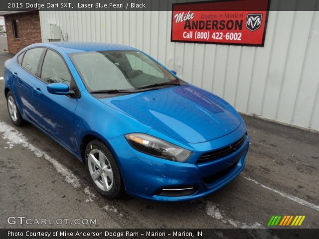 2015 Dodge Dart SXT in Laser Blue Pearl