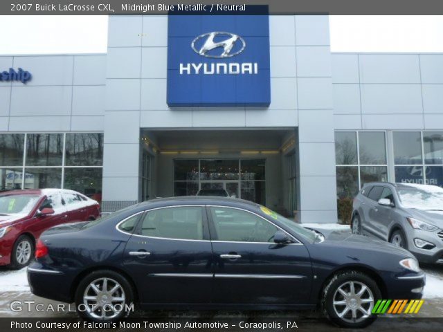 2007 Buick LaCrosse CXL in Midnight Blue Metallic