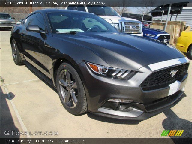 2015 Ford Mustang V6 Coupe in Magnetic Metallic