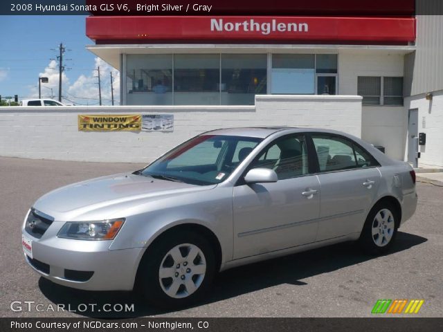 2008 Hyundai Sonata GLS V6 in Bright Silver