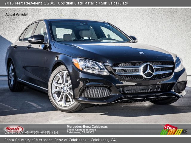 2015 Mercedes-Benz C 300 in Obsidian Black Metallic