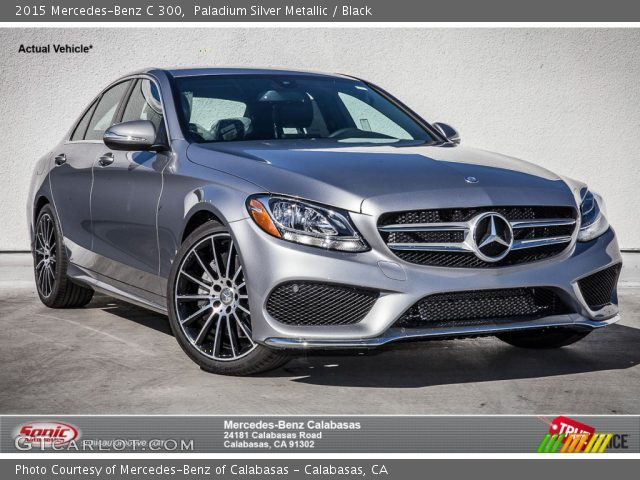2015 Mercedes-Benz C 300 in Paladium Silver Metallic