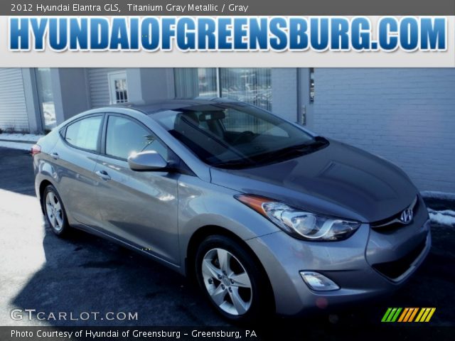 2012 Hyundai Elantra GLS in Titanium Gray Metallic
