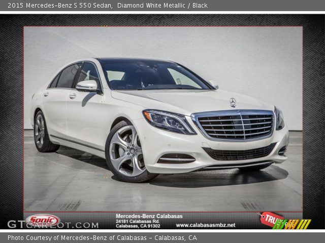 2015 Mercedes-Benz S 550 Sedan in Diamond White Metallic