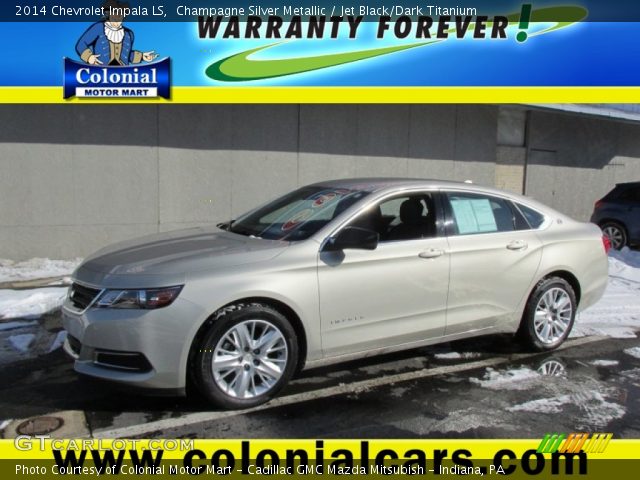 2014 Chevrolet Impala LS in Champagne Silver Metallic