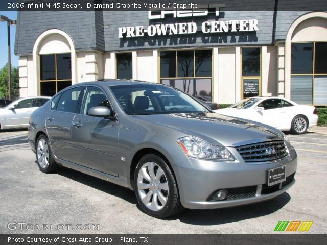 2006 Infiniti M 45 Sedan in Diamond Graphite Metallic