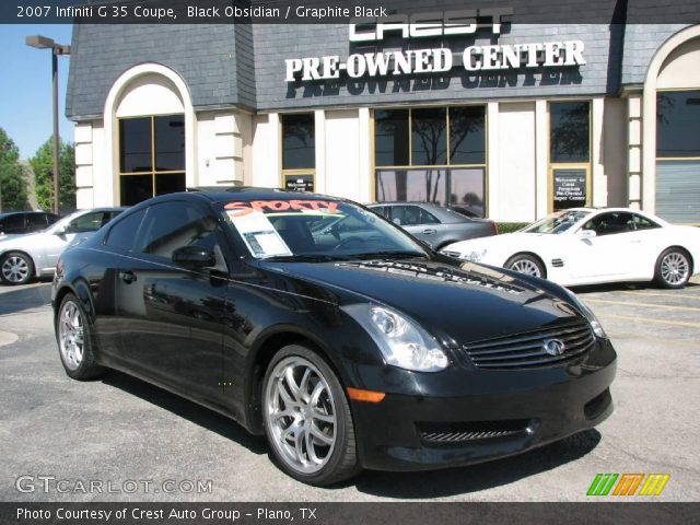 2007 Infiniti G 35 Coupe in Black Obsidian