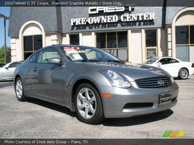 2007 Infiniti G 35 Coupe in Diamond Graphite Metallic