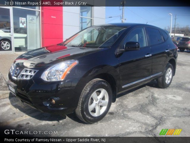 2013 Nissan Rogue S AWD in Super Black