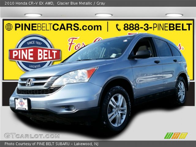 2010 Honda CR-V EX AWD in Glacier Blue Metallic