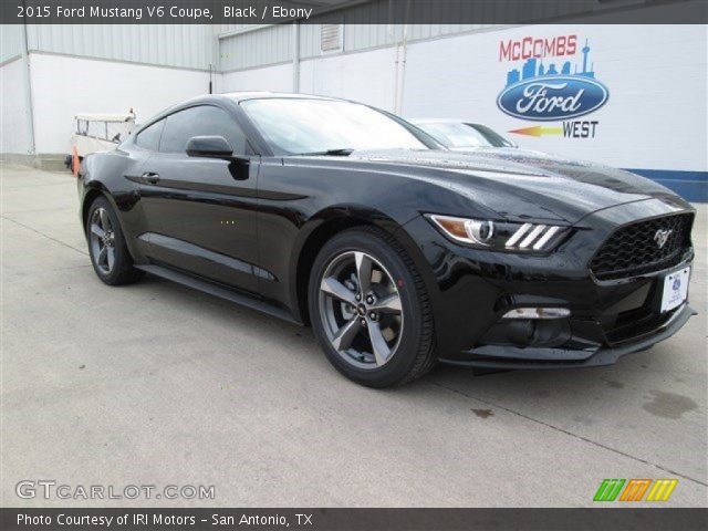 2015 Ford Mustang V6 Coupe in Black