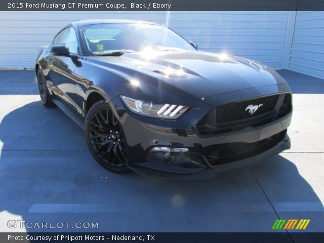 2015 Ford Mustang GT Premium Coupe in Black