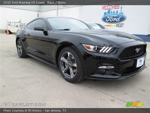2015 Ford Mustang V6 Coupe in Black