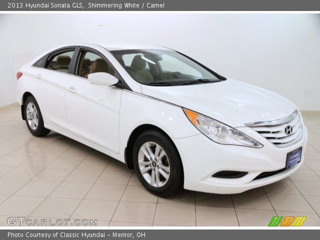 2013 Hyundai Sonata GLS in Shimmering White