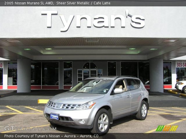 2005 Nissan Murano SL AWD in Sheer Silver Metallic