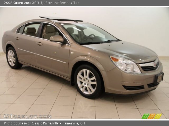 2008 Saturn Aura XE 3.5 in Bronzed Pewter