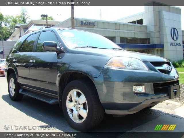 2006 Acura MDX  in Sage Brush Green Pearl