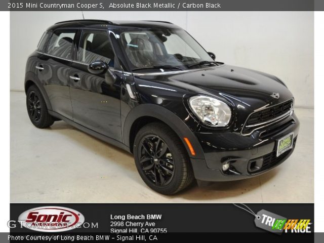 2015 Mini Countryman Cooper S in Absolute Black Metallic