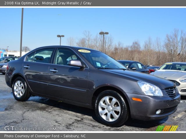 2008 Kia Optima LX in Midnight Gray Metallic