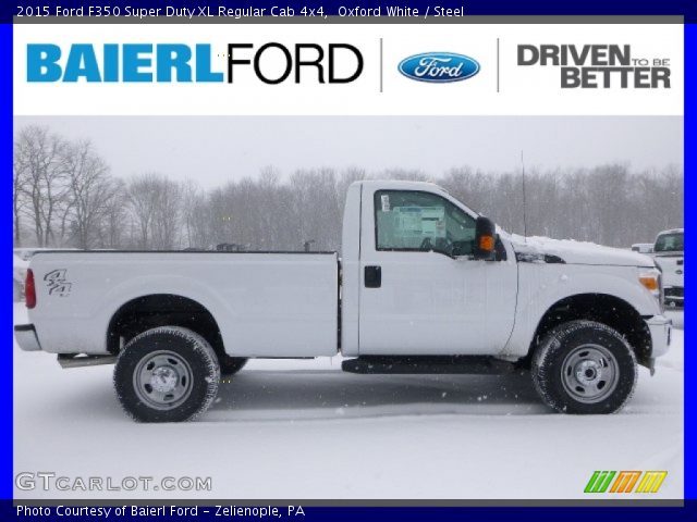 2015 Ford F350 Super Duty XL Regular Cab 4x4 in Oxford White