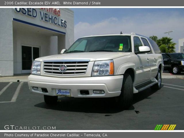2006 Cadillac Escalade ESV AWD in White Diamond