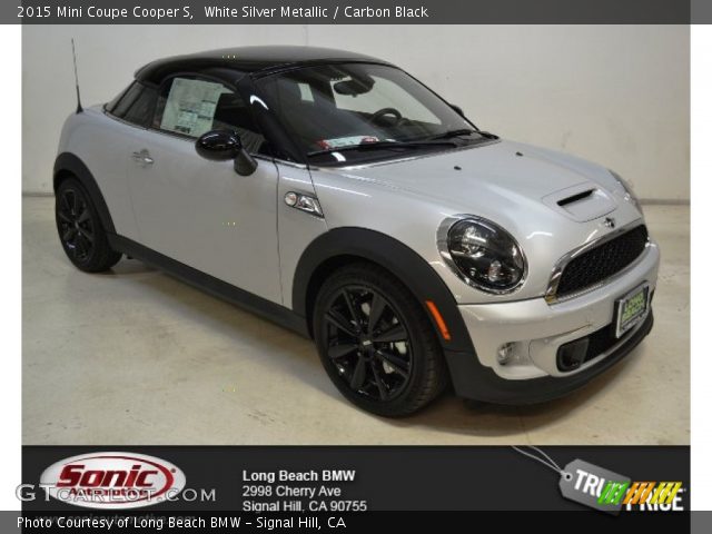 2015 Mini Coupe Cooper S in White Silver Metallic