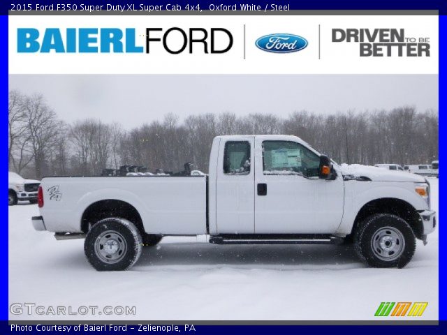 2015 Ford F350 Super Duty XL Super Cab 4x4 in Oxford White