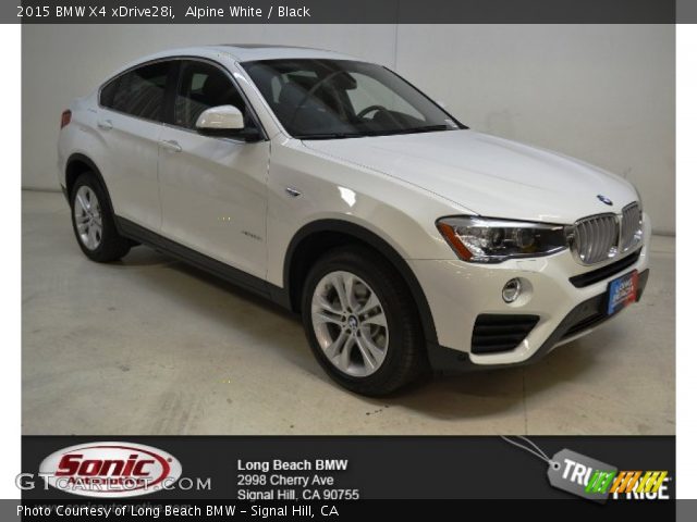 2015 BMW X4 xDrive28i in Alpine White