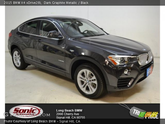 2015 BMW X4 xDrive28i in Dark Graphite Metallic