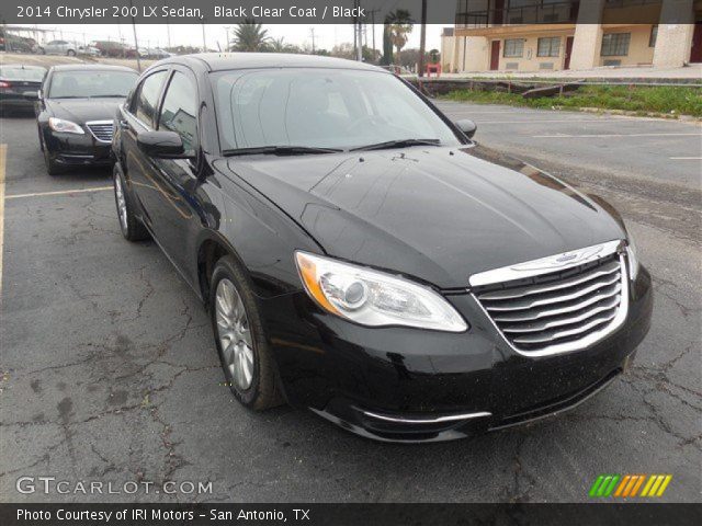 2014 Chrysler 200 LX Sedan in Black Clear Coat