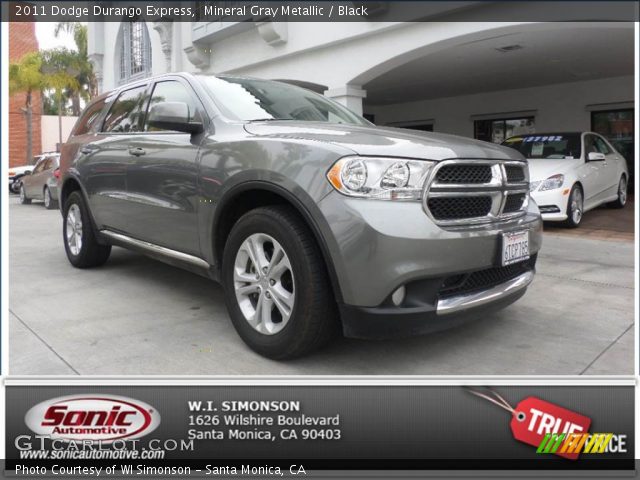 2011 Dodge Durango Express in Mineral Gray Metallic