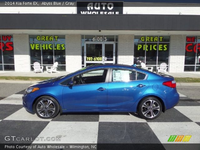 2014 Kia Forte EX in Abyss Blue