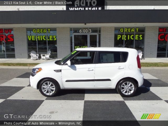 2013 Kia Soul 1.6 in Clear White