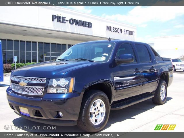 2007 Chevrolet Avalanche LT in Dark Blue Metallic