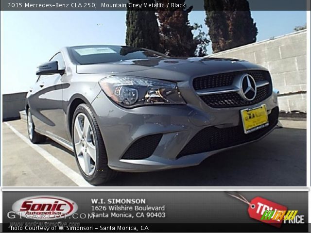 2015 Mercedes-Benz CLA 250 in Mountain Grey Metallic