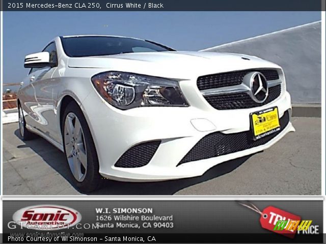 2015 Mercedes-Benz CLA 250 in Cirrus White