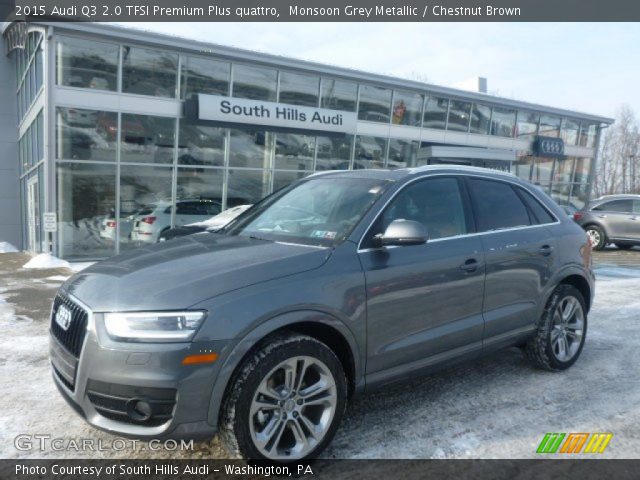 2015 Audi Q3 2.0 TFSI Premium Plus quattro in Monsoon Grey Metallic