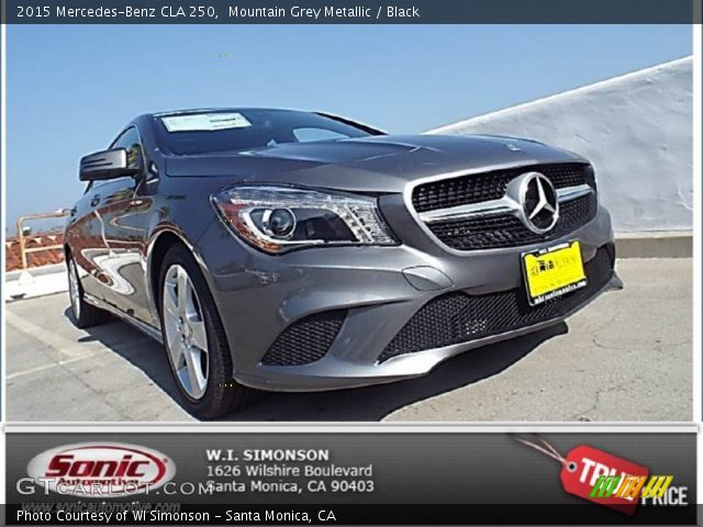 2015 Mercedes-Benz CLA 250 in Mountain Grey Metallic