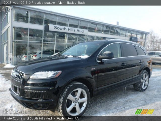 2015 Audi Q7 3.0 Prestige quattro in Night Black