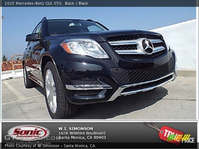 2015 Mercedes-Benz GLK 350 in Black