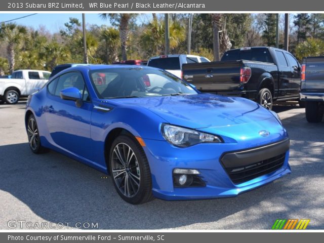 2013 Subaru BRZ Limited in WR Blue Pearl