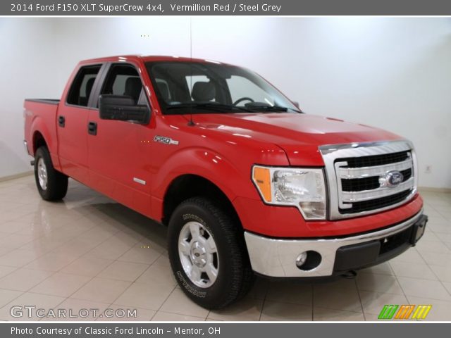 2014 Ford F150 XLT SuperCrew 4x4 in Vermillion Red