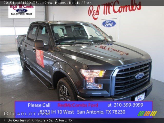 2015 Ford F150 XLT SuperCrew in Magnetic Metallic