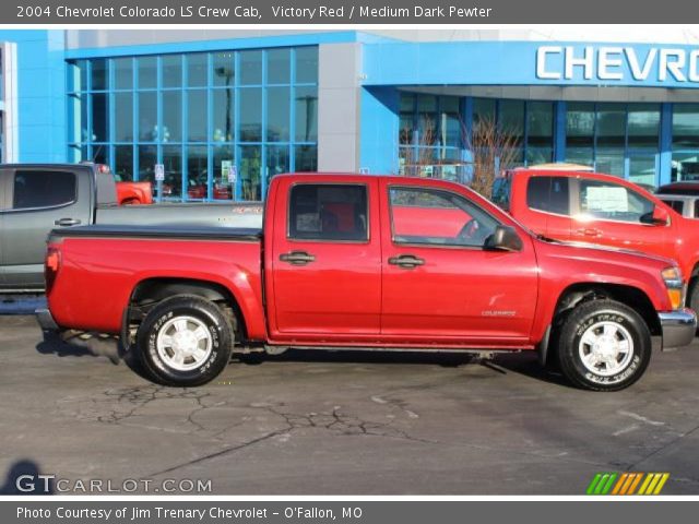 2004 Chevrolet Colorado LS Crew Cab in Victory Red