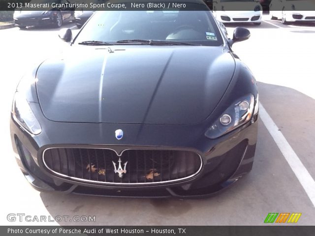 2013 Maserati GranTurismo Sport Coupe in Nero (Black)