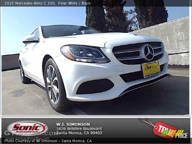 2015 Mercedes-Benz C 300 in Polar White